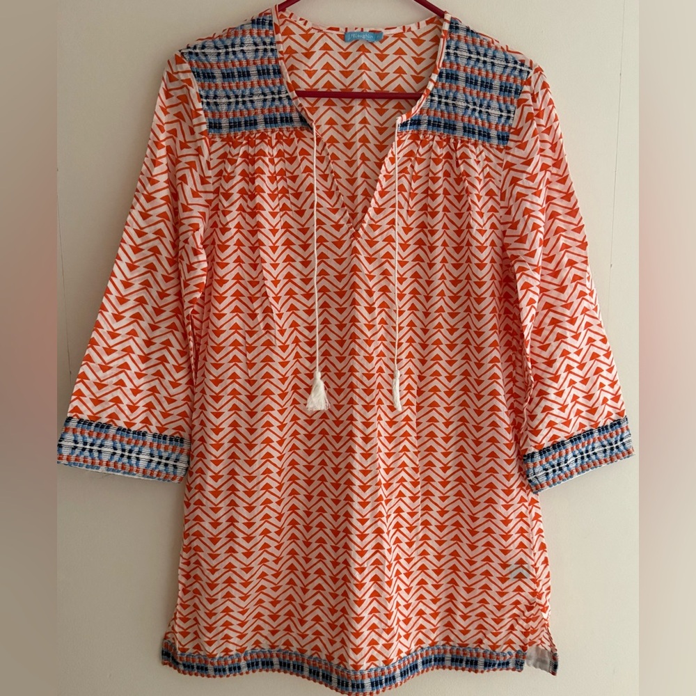 J. McLaughlin Beach Cotton Top